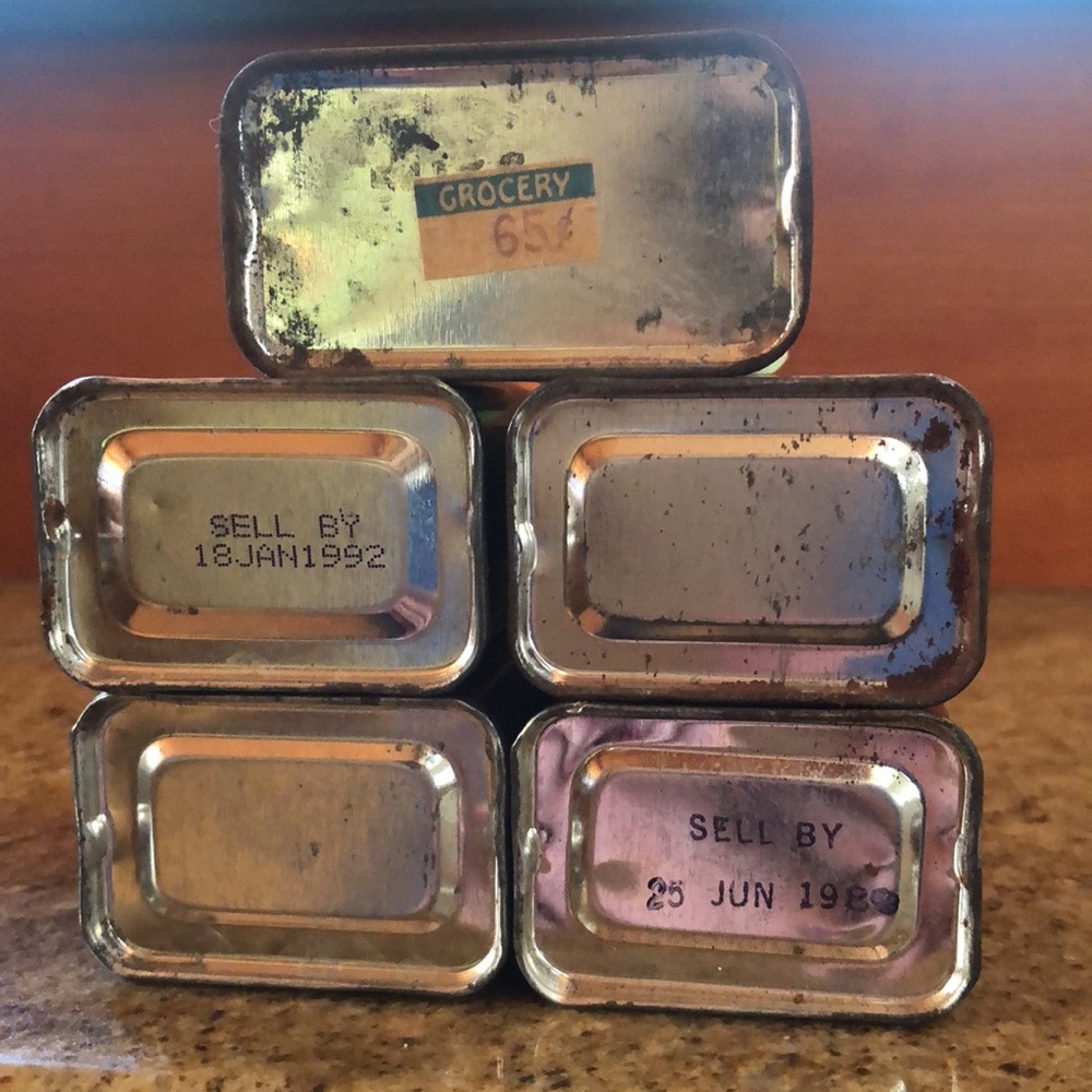 Vintage Crown Colony (Safeway) & Schilling Spice Tin Set of 5 (1977-1992) - Picture 4 of 13